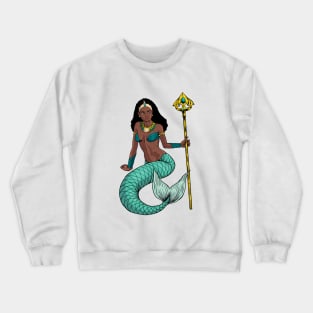 Goddess of the Yoruba religion - Olokun Crewneck Sweatshirt